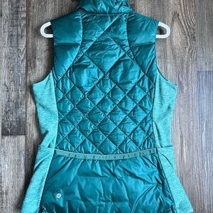 Lululemon Athletica Teal Quilted Vest